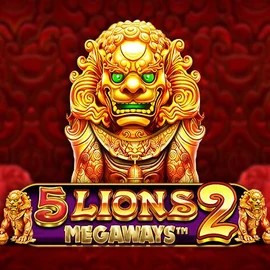 5 Lions Megaways 2 slot logo by Pragmatic Play at Crazywinners Casino