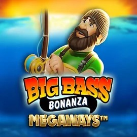 Official Slots logo: Big Bass Bonanza Megaways by Pragmatic Play at Crazywinners Casino
