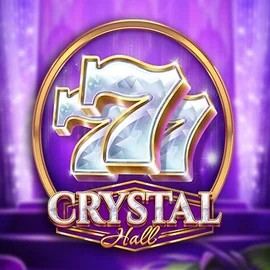 Crystal Hall slot logo by Play'n GO at Crazywinners Casino