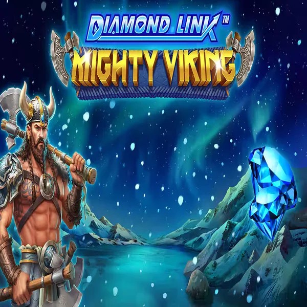 Diamond Link Mighty Viking slot icon by Greentube, available at Crazywinners Casino