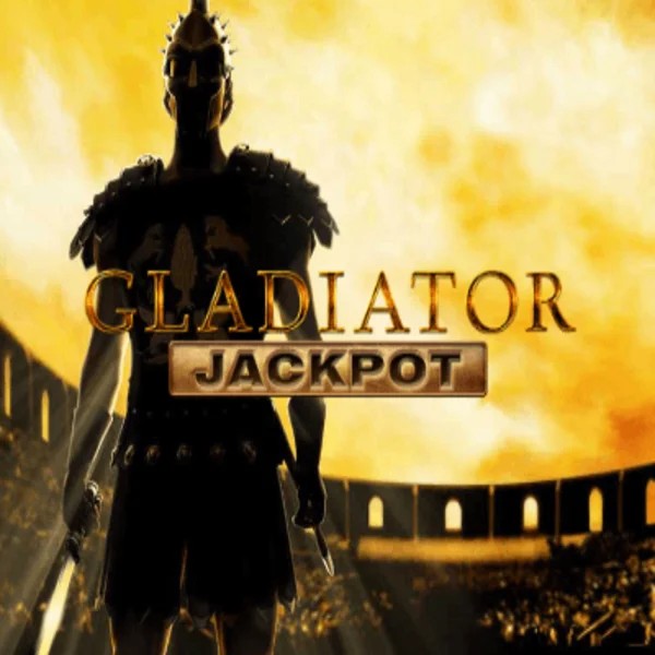 Gladiator Jackpot logo by Playtech at Crazywinners Casino