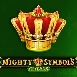 Mighty Symbols Crowns logo by Wazdan Crazywinners Casino