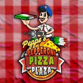 Peppe’s Pepperoni Pizza Plaza game by Pragmatic Play – logo hosted on Crazywinners Casino