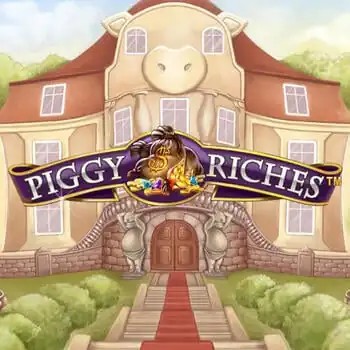 Piggy Riches logo – Slots by NetEnt at Crazywinners Casino
