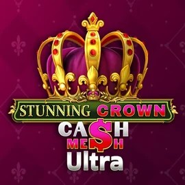 Stunning Crown Cash Mesh Ultra slot logo by BF Games at Crazywinners Casino