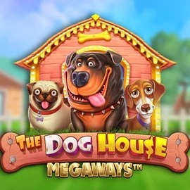 The Dog House Megaways logo by Pragmatic Play Crazywinners Casino